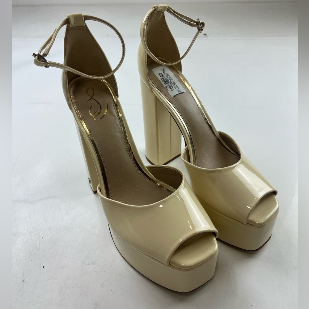 Sam Edelman Kori Platform Heels in Modern Ivory - Size 10 - G83-10 - Picture 2 of 12